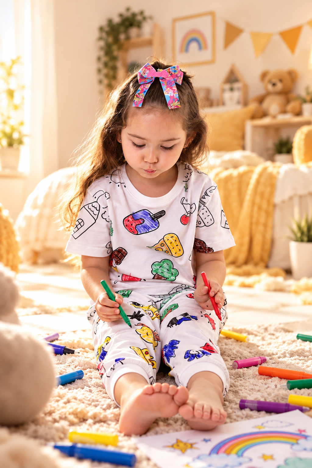 Hayalino™ Boyanabilir Pijama Takımı