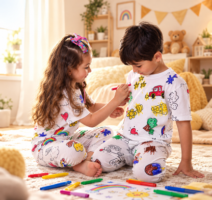 Hayalino™ Boyanabilir Pijama Takımı