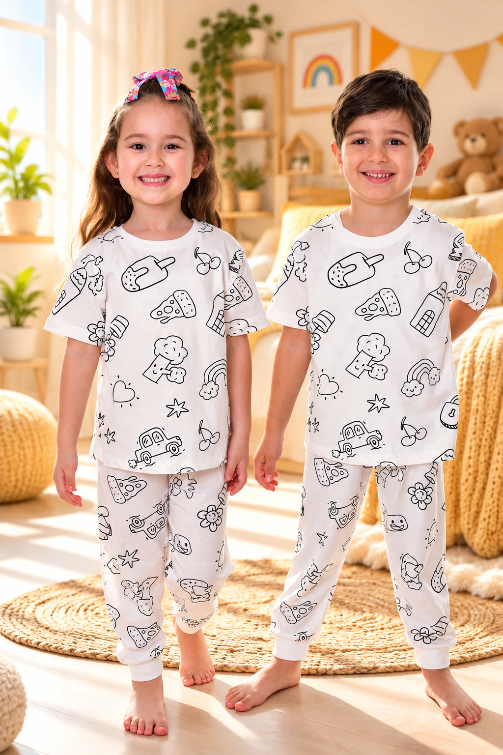 Hayalino™ Boyanabilir Pijama Takımı